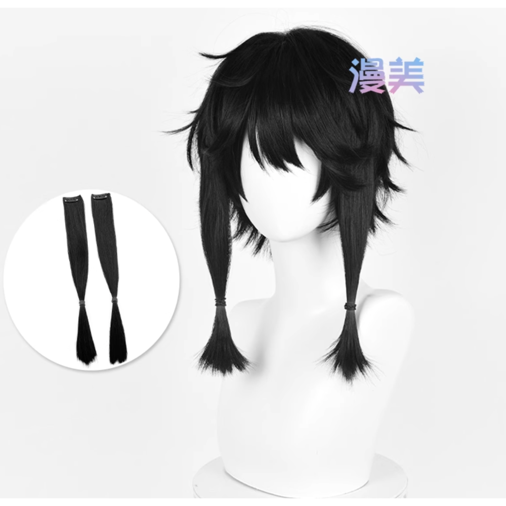 初心者♡Cosplay 假髮 子車甫昭 頭七怪談 cos-細節圖2