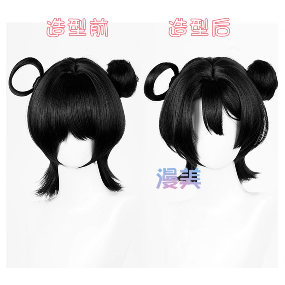 初心者♡Cosplay 假髮 離雨婷 頭七怪談 cos-細節圖4