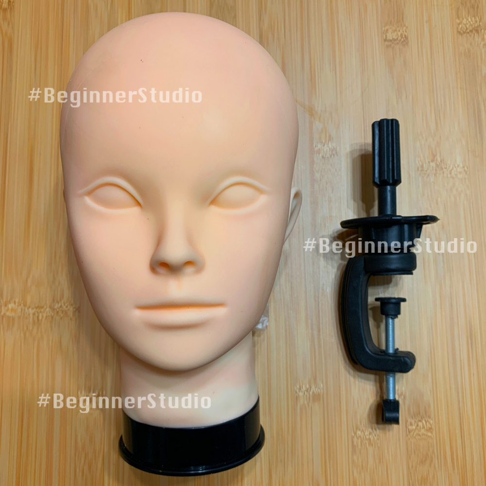 初心者♡Cosplay 假人頭 含支架 頭模 假髮修剪 假髮展示 修剪 cos-細節圖2