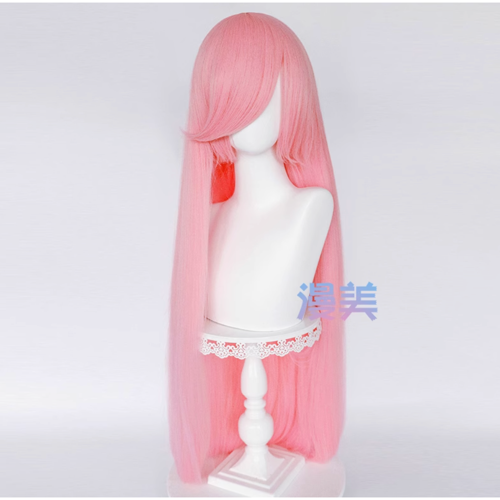 初心者♡Cosplay 假髮 亞克絲 玉米鬚 100cm 100公分 萬用款 長髮 直髮 長直髮 漫美 cos-規格圖2