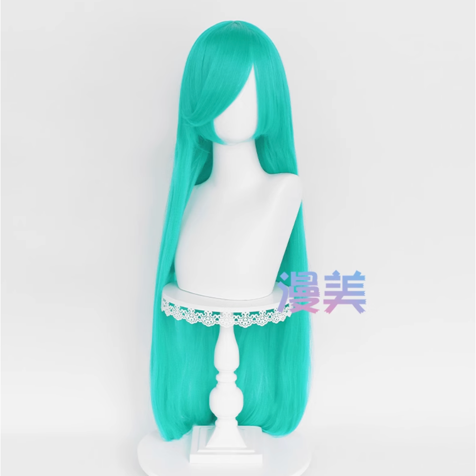 初心者♡Cosplay 假髮 亞克絲 玉米鬚 100cm 100公分 萬用款 長髮 直髮 長直髮 漫美 cos-規格圖2