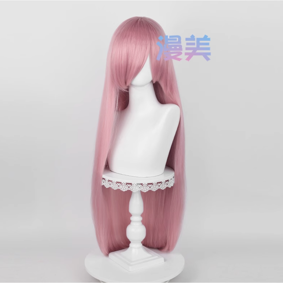 初心者♡Cosplay 假髮 亞克絲 玉米鬚 100cm 100公分 萬用款 長髮 直髮 長直髮 漫美 cos-規格圖2