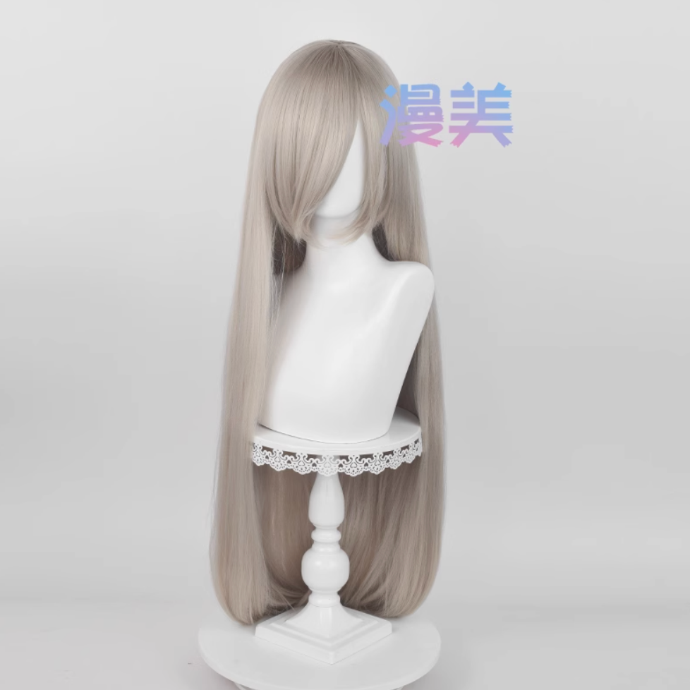 初心者♡Cosplay 假髮 亞克絲 玉米鬚 100cm 100公分 萬用款 長髮 直髮 長直髮 漫美 cos-規格圖2