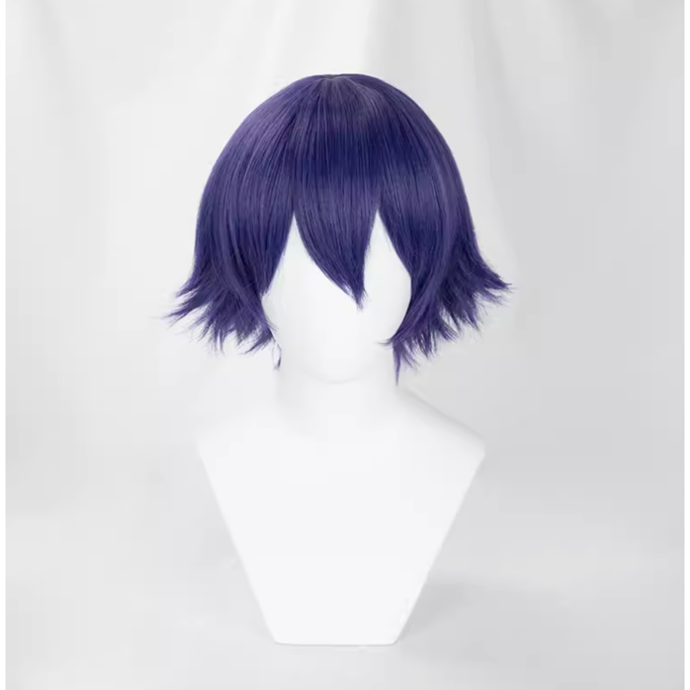 初心者♡Cosplay 假髮 千型 30公分 30cm 萬用款 短髮 少年款 金色 白色 粉紅色 cos-規格圖1