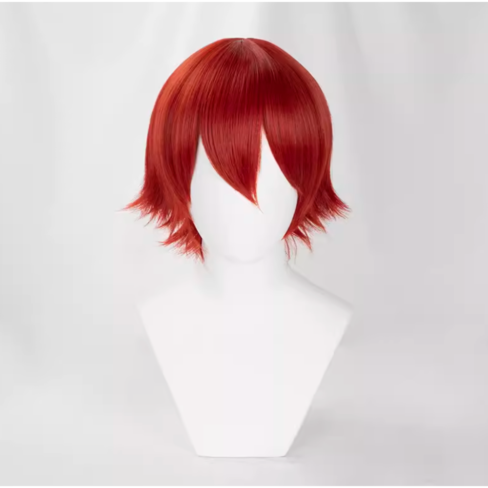 初心者♡Cosplay 假髮 千型 30公分 30cm 萬用款 短髮 少年款 金色 白色 粉紅色 cos-規格圖1