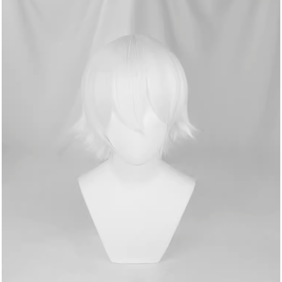 初心者♡Cosplay 假髮 千型 30公分 30cm 萬用款 短髮 少年款 金色 白色 粉紅色 cos-規格圖1