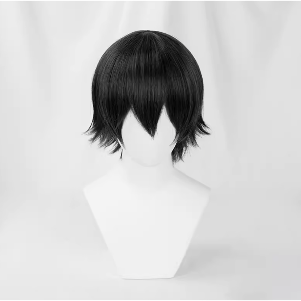 初心者♡Cosplay 假髮 千型 30公分 30cm 萬用款 短髮 少年款 金色 白色 粉紅色 cos-規格圖1