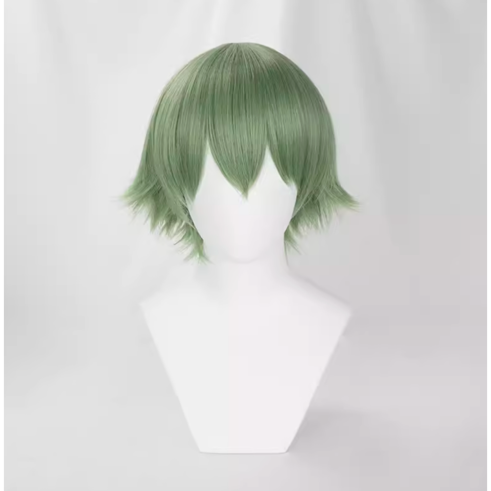 初心者♡Cosplay 假髮 千型 30公分 30cm 萬用款 短髮 少年款 金色 白色 粉紅色 cos-規格圖1