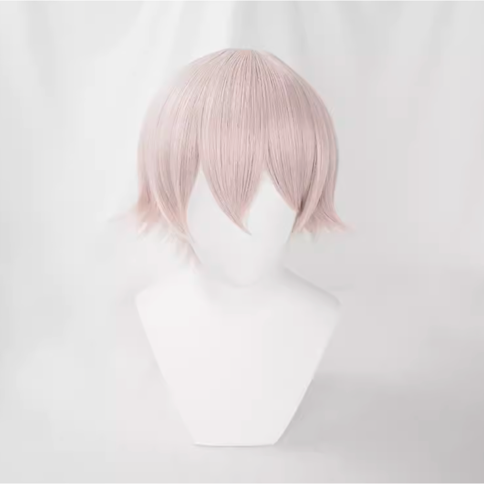 初心者♡Cosplay 假髮 千型 30公分 30cm 萬用款 短髮 少年款 金色 白色 粉紅色 cos-規格圖1