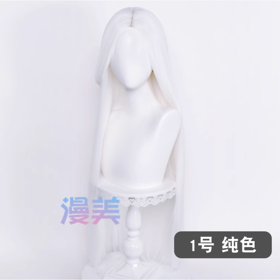 初心者♡Cosplay 假髮 中分 100cm 100公分 萬用款 長髮 直髮 長直髮 漫美 cos-規格圖1