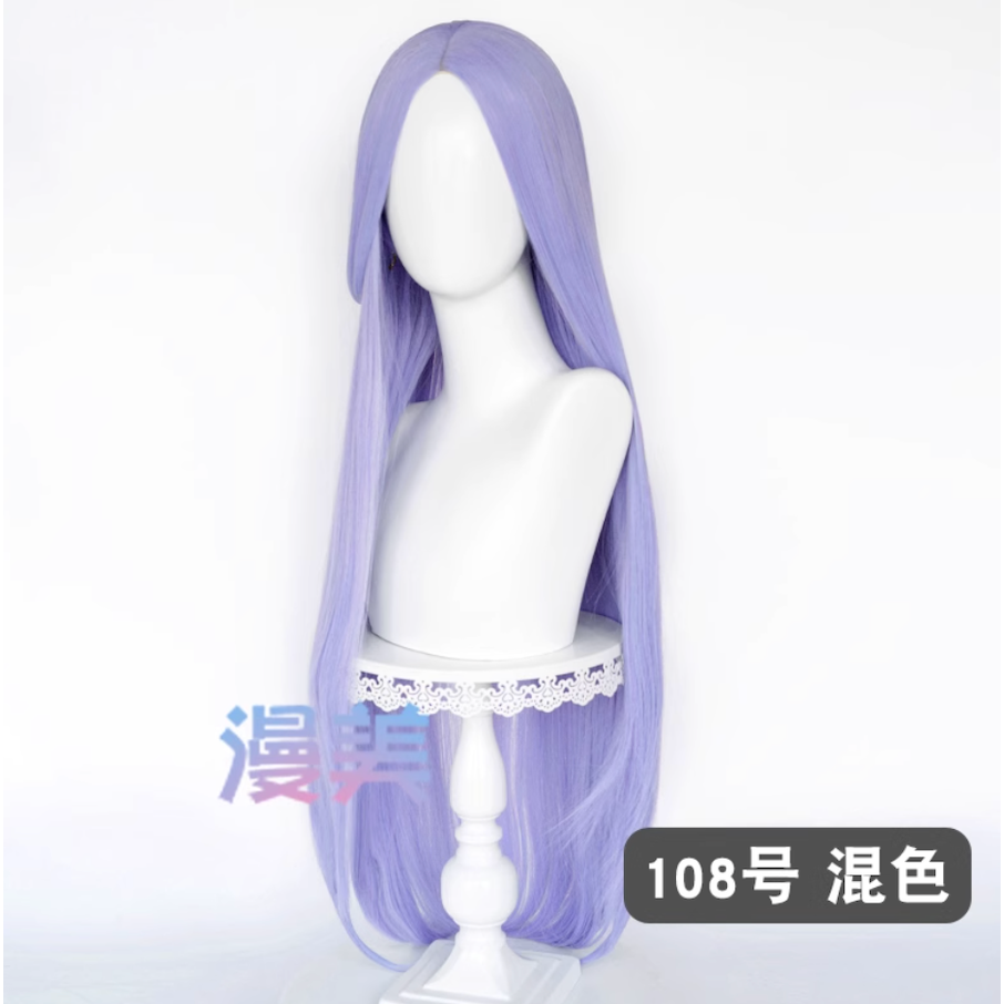 初心者♡Cosplay 假髮 中分 100cm 100公分 萬用款 長髮 直髮 長直髮 漫美 cos-規格圖1