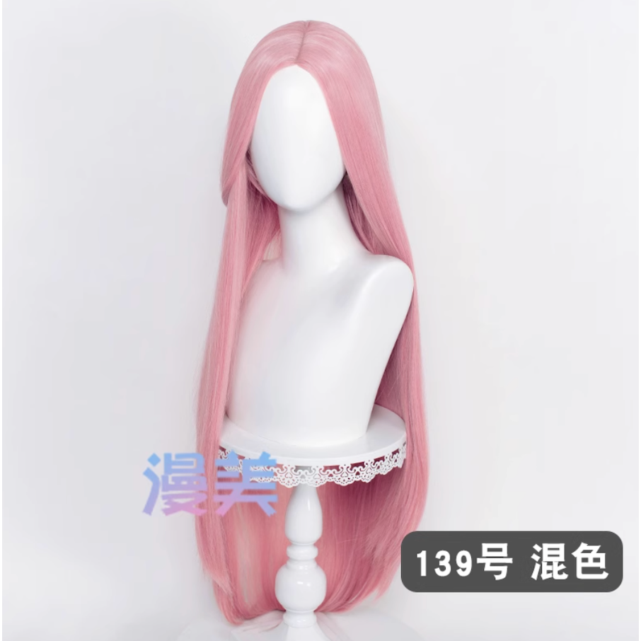 初心者♡Cosplay 假髮 中分 100cm 100公分 萬用款 長髮 直髮 長直髮 漫美 cos-規格圖1