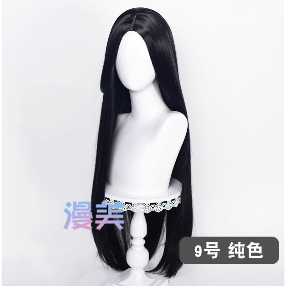 初心者♡Cosplay 假髮 中分 100cm 100公分 萬用款 長髮 直髮 長直髮 漫美 cos-規格圖1