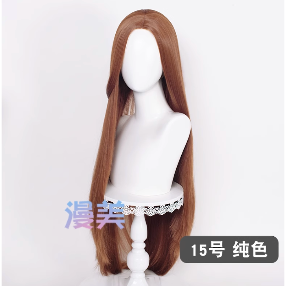 初心者♡Cosplay 假髮 中分 100cm 100公分 萬用款 長髮 直髮 長直髮 漫美 cos-規格圖1