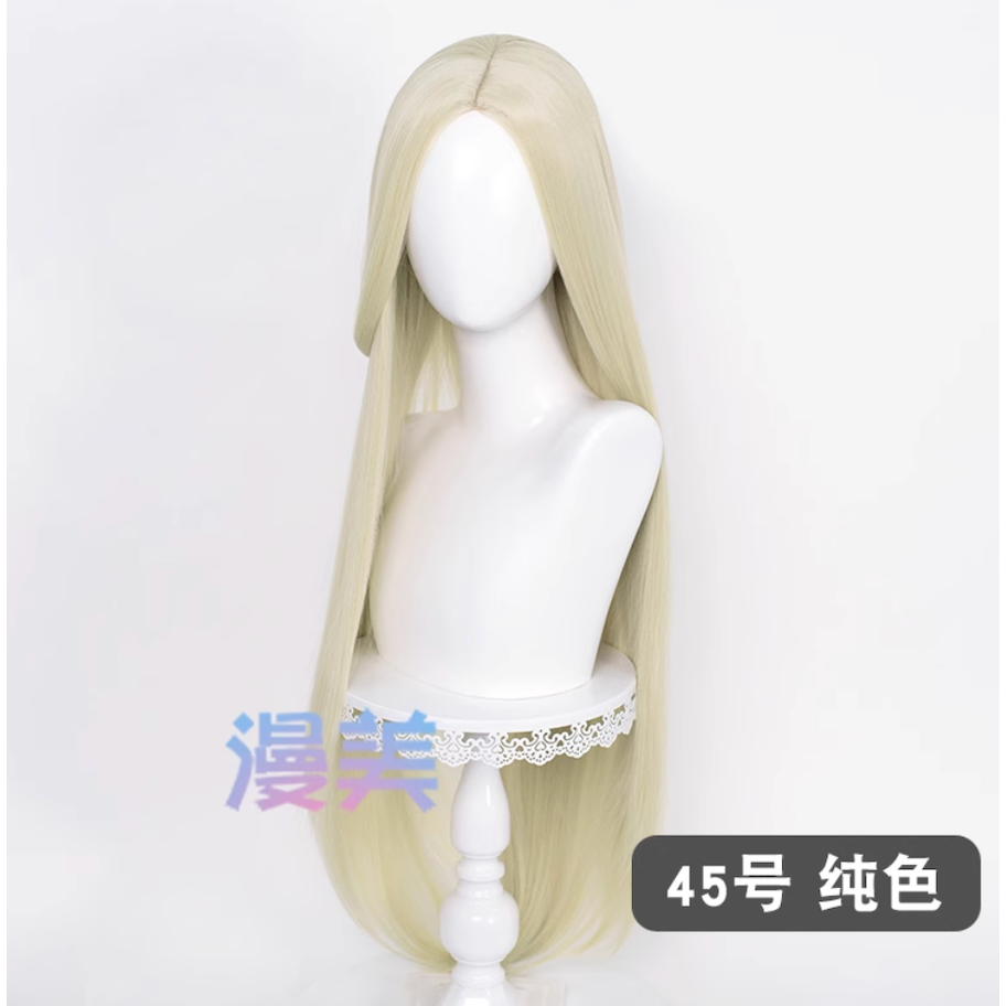 初心者♡Cosplay 假髮 中分 100cm 100公分 萬用款 長髮 直髮 長直髮 漫美 cos-規格圖1