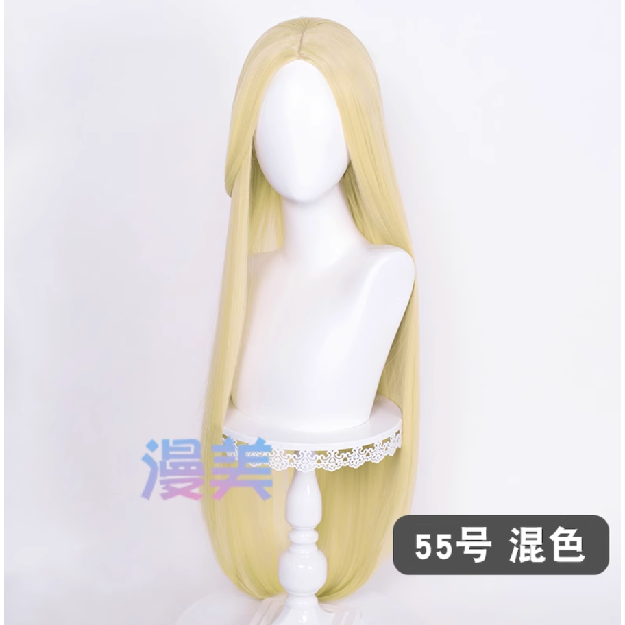 初心者♡Cosplay 假髮 中分 100cm 100公分 萬用款 長髮 直髮 長直髮 漫美 cos-規格圖1