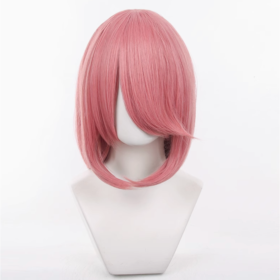 初心者♡Cosplay 假髮 40公分 40cm 萬用款 收臉 內扣 內彎 髮尾內收 千型 cos-規格圖1