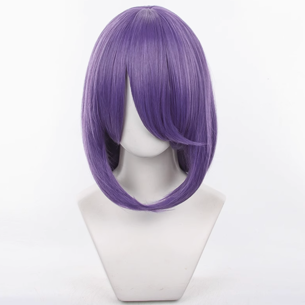 初心者♡Cosplay 假髮 40公分 40cm 萬用款 收臉 內扣 內彎 髮尾內收 千型 cos-規格圖1