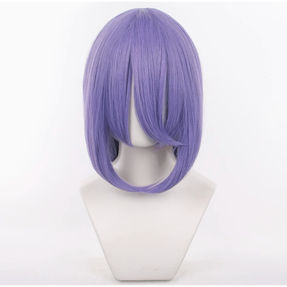 初心者♡Cosplay 假髮 40公分 40cm 萬用款 收臉 內扣 內彎 髮尾內收 千型 cos-規格圖1