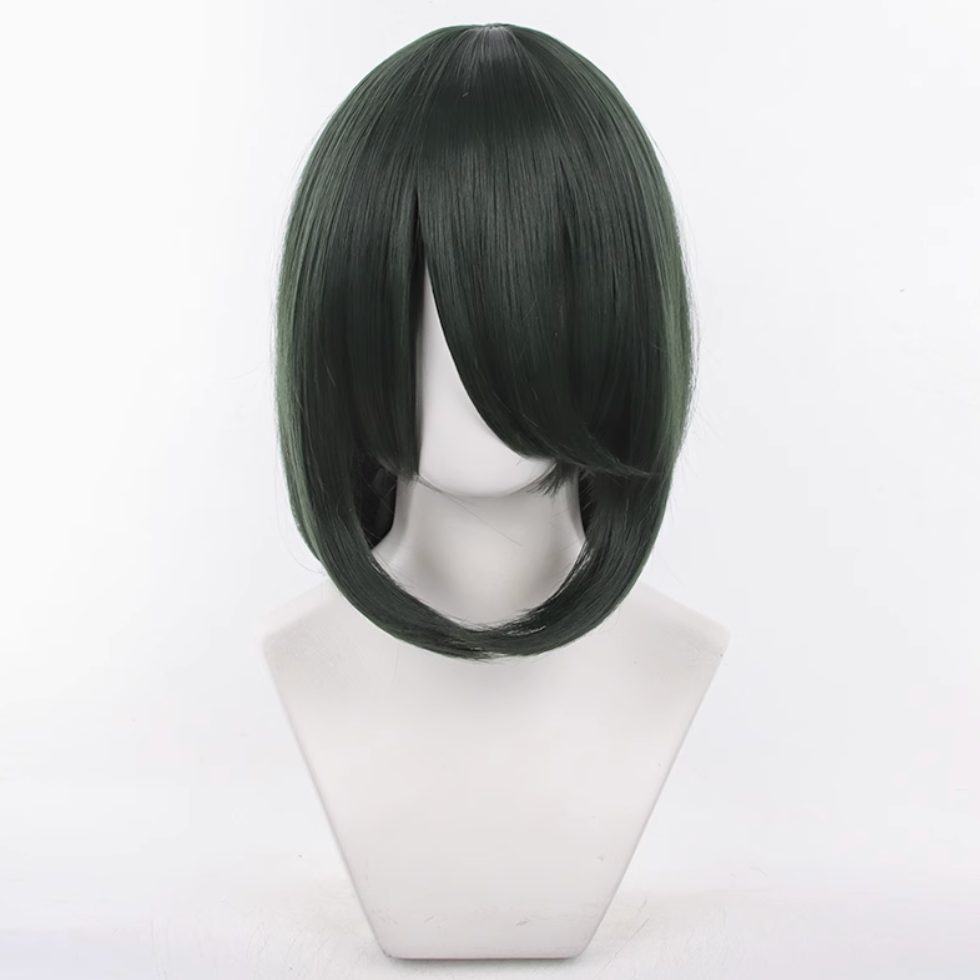 初心者♡Cosplay 假髮 40公分 40cm 萬用款 收臉 內扣 內彎 髮尾內收 千型 cos-規格圖1