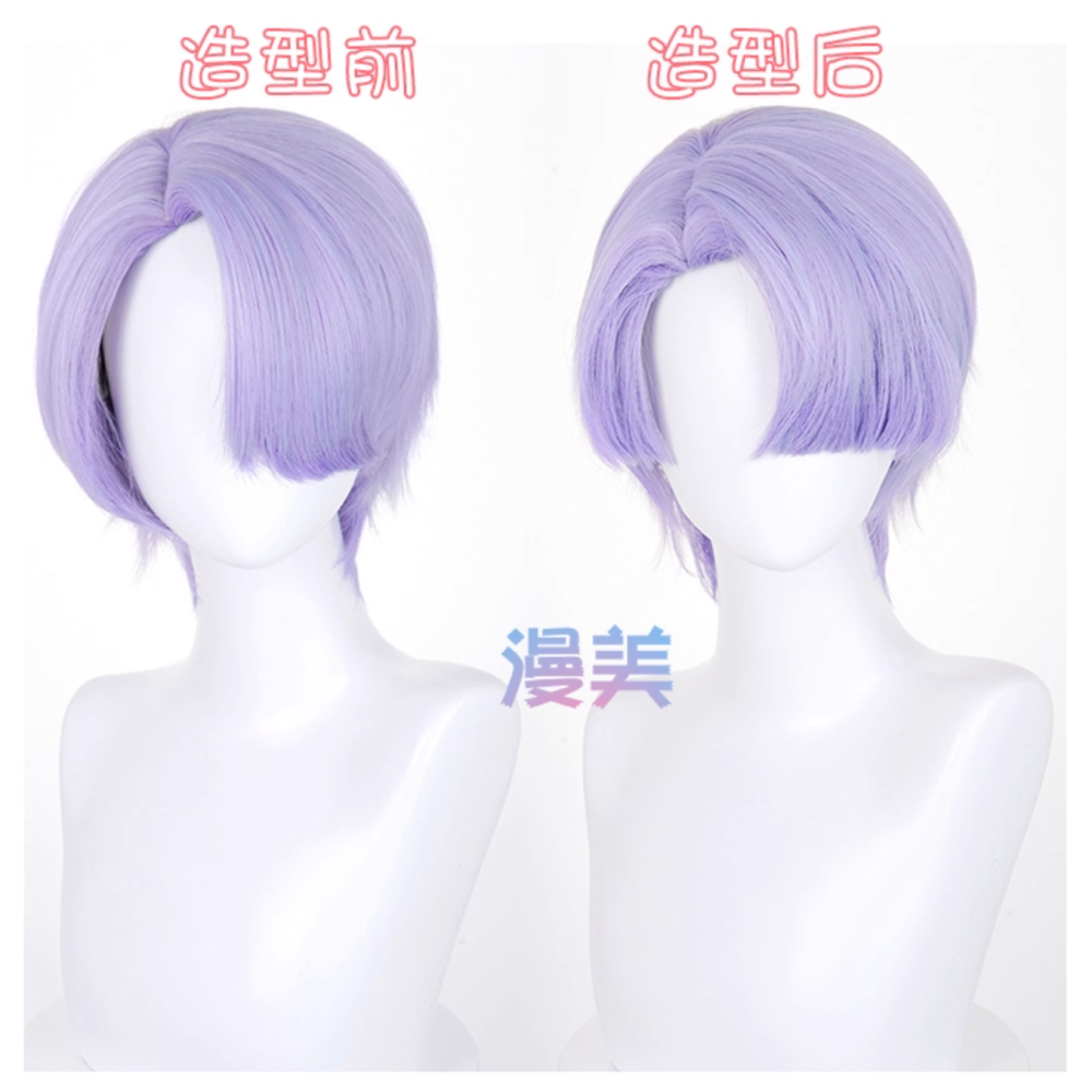 初心者♡Cosplay 假髮 天使兄弟 烏爾芬 艾斯特 Polyester Polyurethane 吊帶襪天使 cos-細節圖7