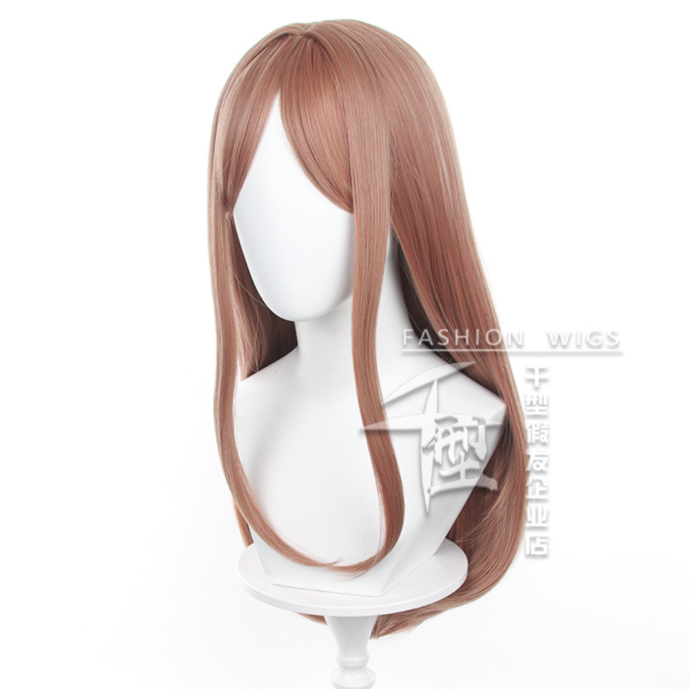 初心者♡Cosplay 假髮 長崎爽世 淺棕色 棕色 萬用款 長髮 BanG Dream! cos-細節圖2