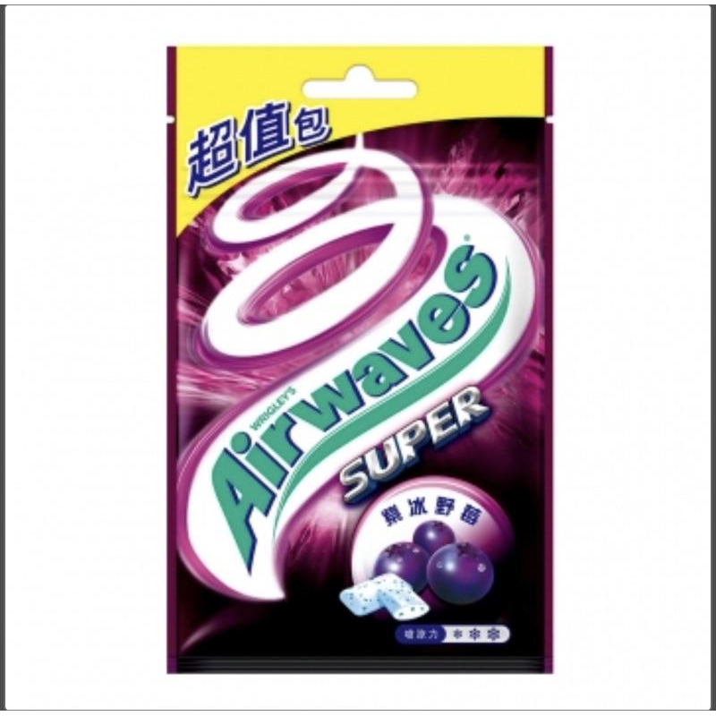 乙乙雜貨店 airwaves 口香糖 超涼 冰炫薄荷 紫冰野莓 極酷薄荷 ！44粒-細節圖2