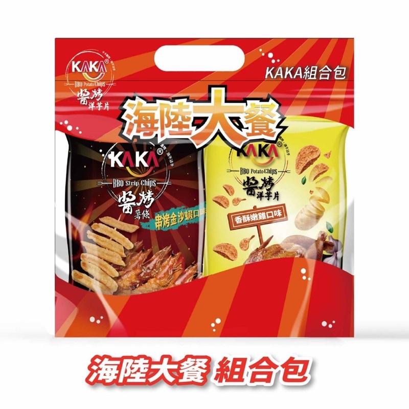 KAKA 蝦片台灣伴手 卡卡 系列 大三鮮 珍四鮮 魷魚捲片 小捲片 海陸大餐包 魷魚捲片 蚵仔酥 海陸大餐 送禮自吃-細節圖5