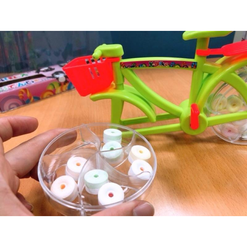 乙乙雜貨店 燕子城 口笛糖 腳踏車 模型 玩具 擺設 禮物 小朋友 幼稚園-細節圖7