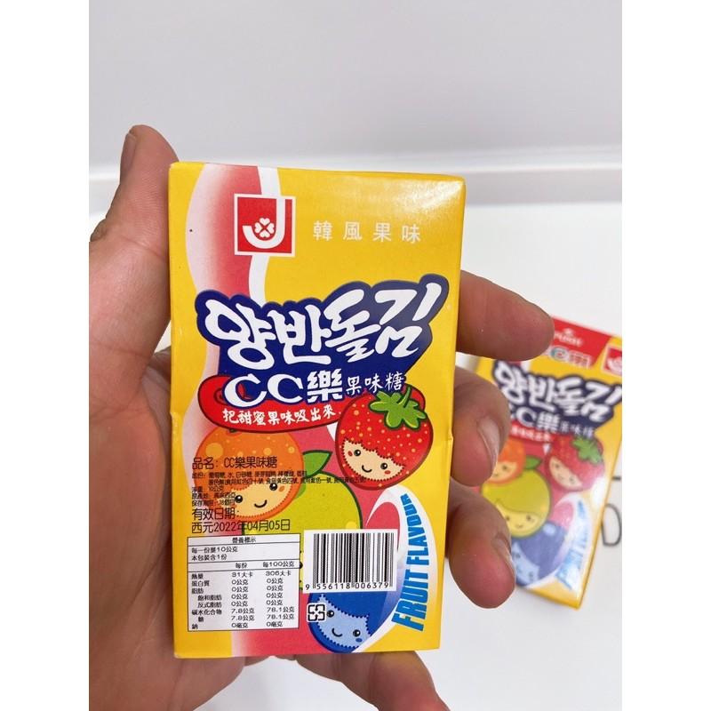 乙乙雜貨店 CC樂   西西樂 吸吸樂 嘻嘻樂 CC樂果味糖 韓風糖 韓風果味 10克-細節圖2
