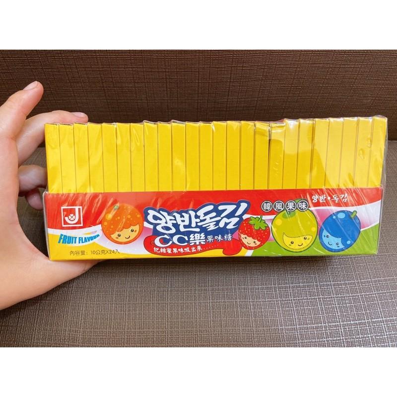 乙乙雜貨店 CC樂   西西樂 吸吸樂 嘻嘻樂 CC樂果味糖 韓風糖 韓風果味 10克-細節圖6