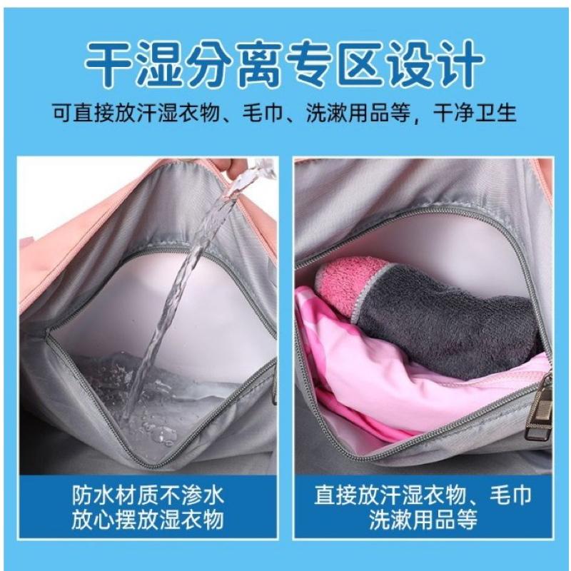 正版 迪士尼 行李箱包 變大 大容量 摺疊 收納 粉色-細節圖5