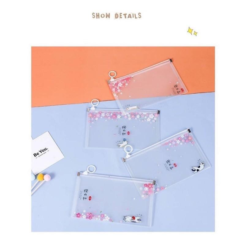 超可愛 多功能 口罩收納袋 拉鍊 收納袋 卡通收納袋 少女心 發票袋 夾鏈袋-細節圖6