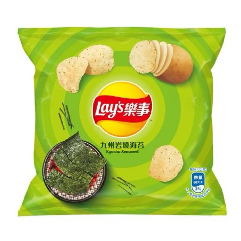 現貨 發票 樂事 Lay＇s 洋芋片 隨手包 12g 美國經典原味 九州岩燒海苔 迷你包 買空氣送薯片 小包裝-細節圖3