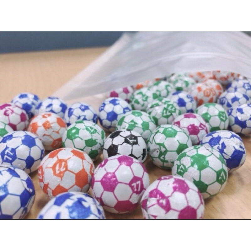 發票 現貨 足球 足球巧克力 哈哈球 古早味 巧克力球 台灣 巧克力 小朋友 獎勵-細節圖2