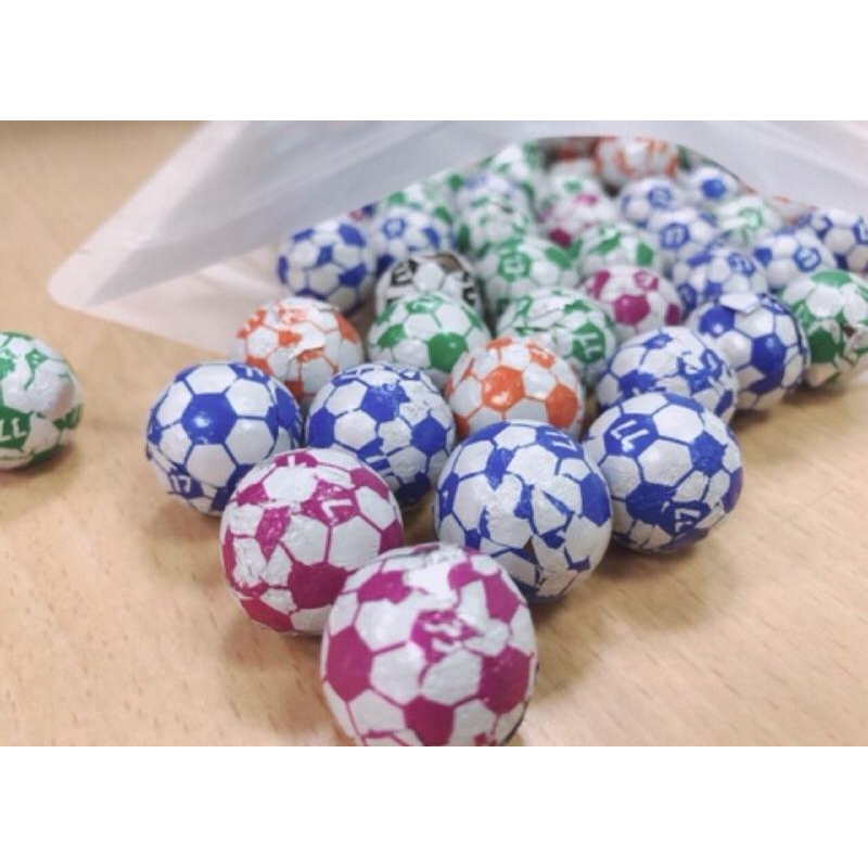 發票 現貨 足球 足球巧克力 哈哈球 古早味 巧克力球 台灣 巧克力 小朋友 獎勵-細節圖4