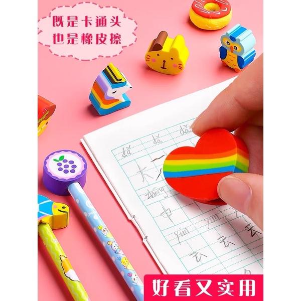 現貨 橡皮擦鉛筆 造型鉛筆 可拆 鉛筆 橡皮擦 可愛 多款 禮物-細節圖2