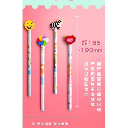 現貨 橡皮擦鉛筆 造型鉛筆 可拆 鉛筆 橡皮擦 可愛 多款 禮物-細節圖3