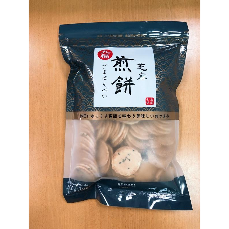 乙乙雜貨店 九福 鴻福 芝麻煎餅 日式煎餅 200克-細節圖5