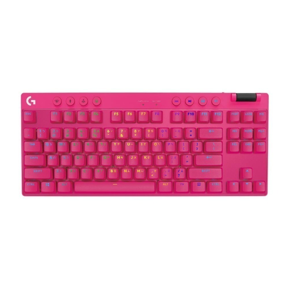 Logitech 羅技 G PRO X LIGHTSPEED 無線機械式TKL遊戲鍵盤-細節圖7