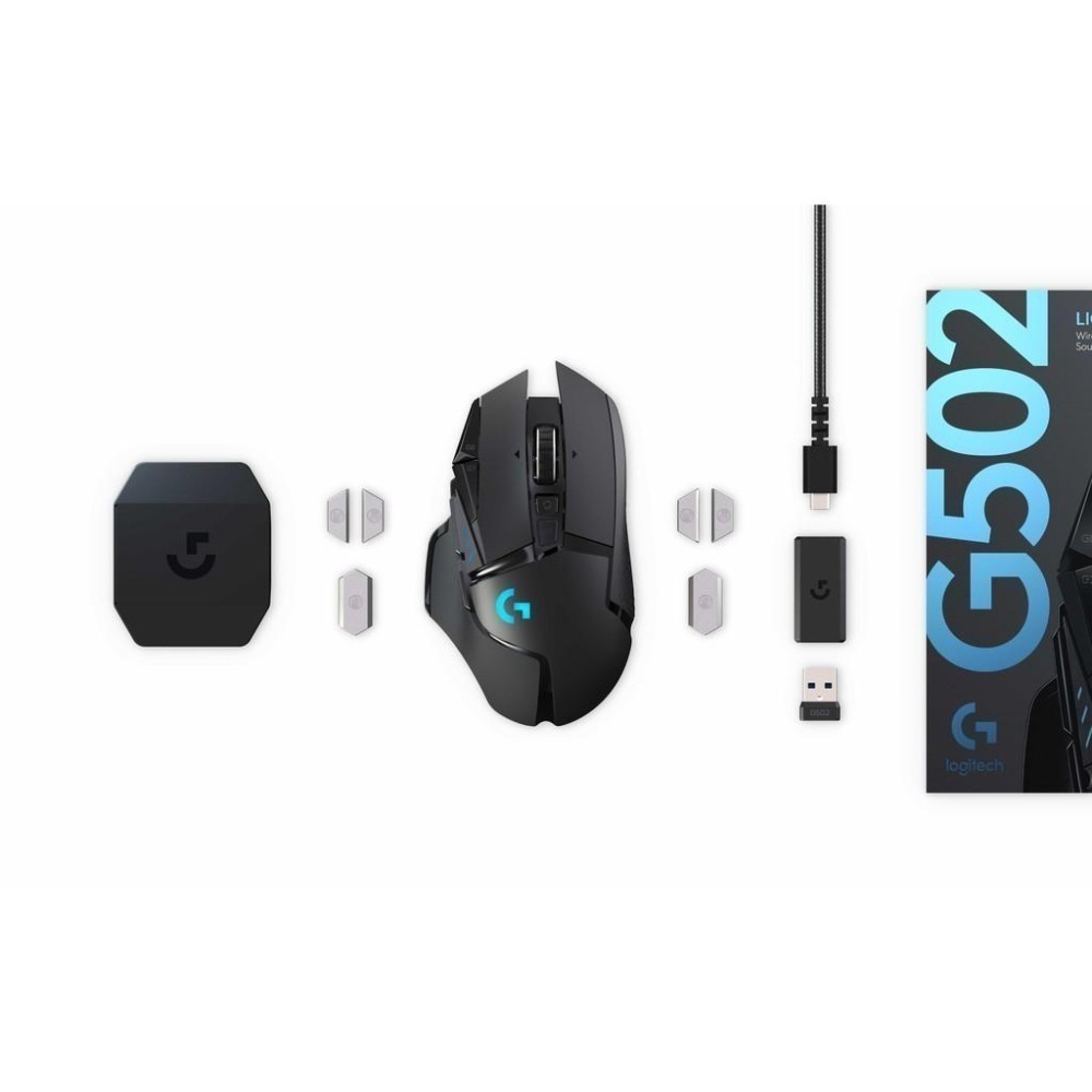 Logitech 羅技 G502 Lightspeed 高效能 無線電競滑鼠-細節圖9