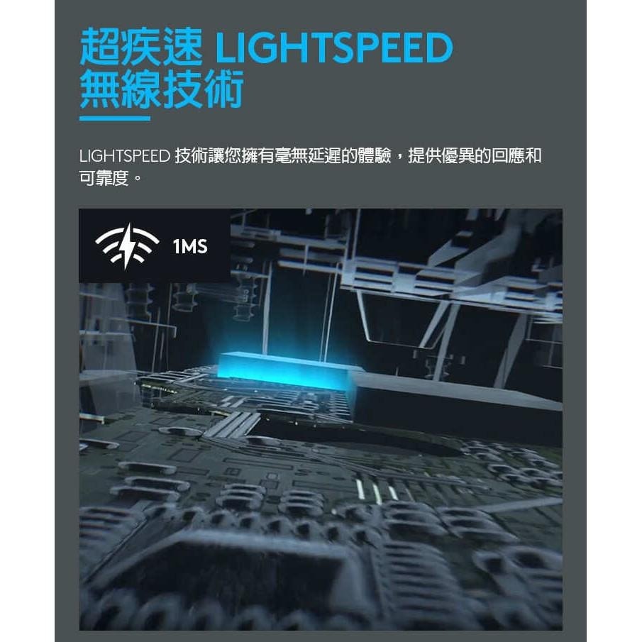 Logitech G 羅技 G703 LIGHTSPEED 無線遊戲滑鼠-細節圖6