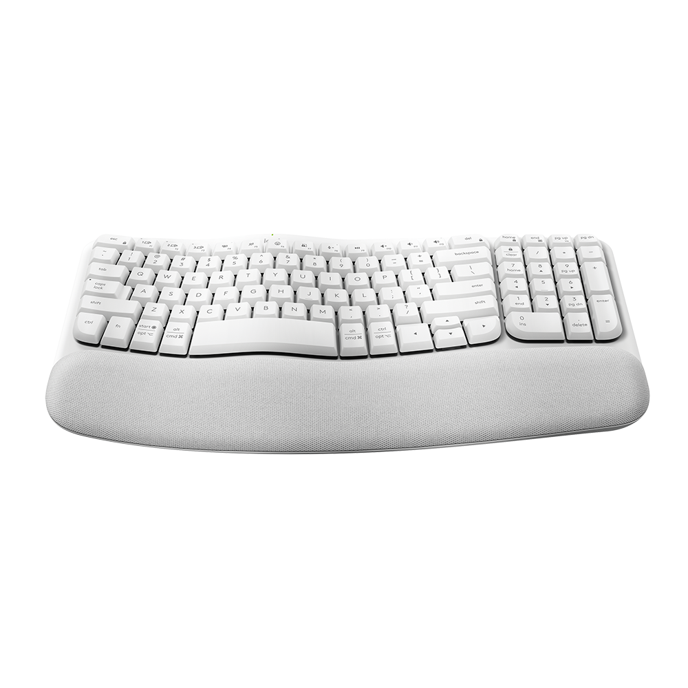 Logitech 羅技 Wave Keys 人體工學鍵盤-細節圖6