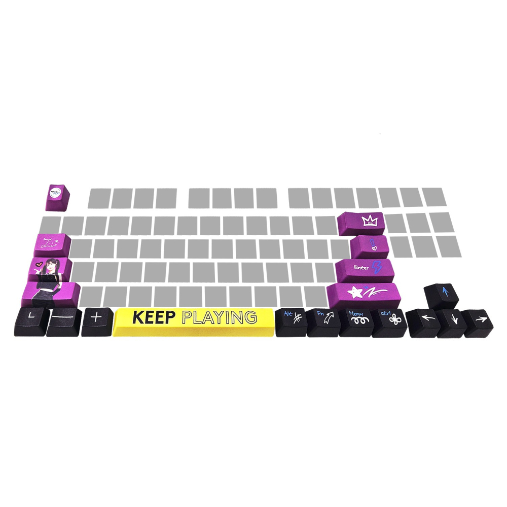 贈品-李珠珢電競鍵帽(數量有限送完為止)-細節圖2