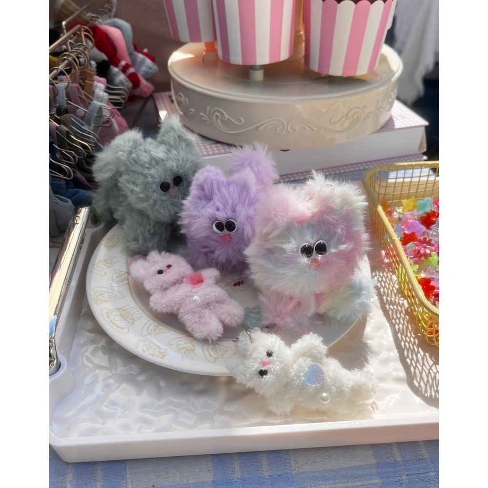 【𝐊𝐢𝐲𝐨𝐧𝐢𝐮扭來扭去︎】長毛Cake專區  ฅ^•ﻌ•^ฅ - 扭扭棒吊飾-細節圖8