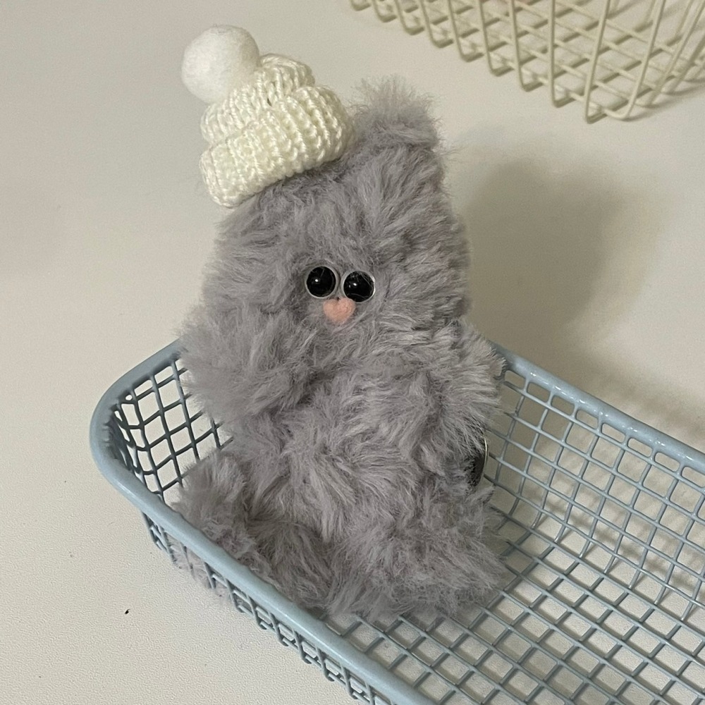 【𝐊𝐢𝐲𝐨𝐧𝐢𝐮扭來扭去︎】毛帽 - 配件加購區-細節圖2