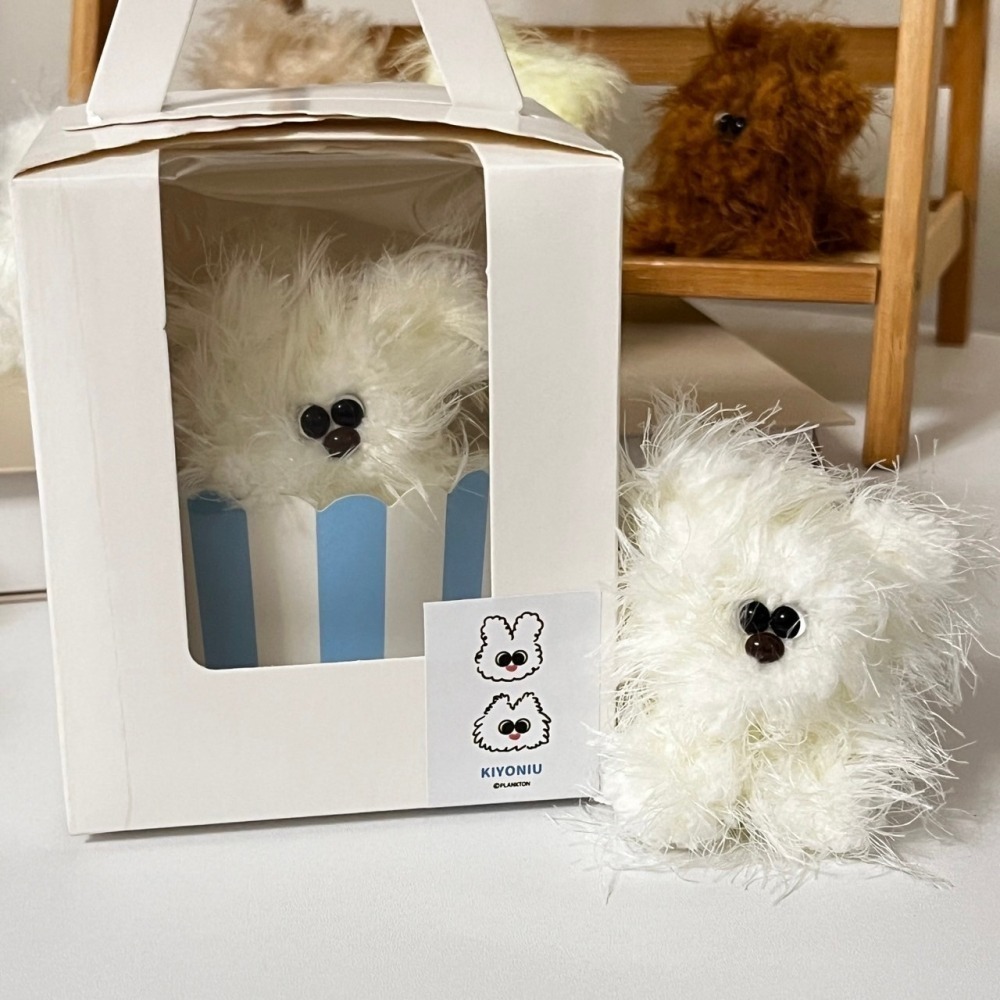 【𝐊𝐢𝐲𝐨𝐧𝐢𝐮扭來扭去︎】馬爾濟斯 長毛款 - 扭扭棒吊飾-細節圖2