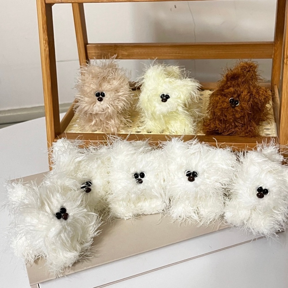 【𝐊𝐢𝐲𝐨𝐧𝐢𝐮扭來扭去︎】馬爾濟斯 長毛款 - 扭扭棒吊飾-細節圖4