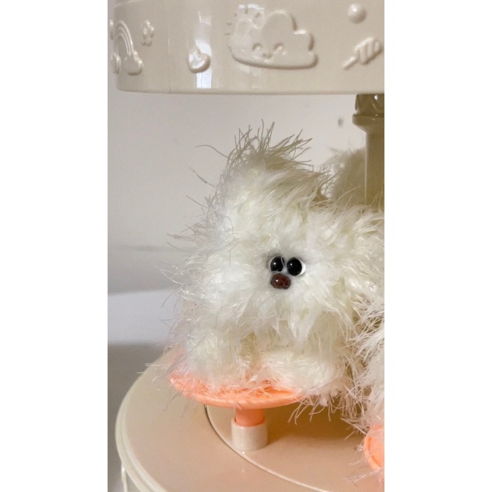 【𝐊𝐢𝐲𝐨𝐧𝐢𝐮扭來扭去︎】馬爾濟斯 長毛款 - 扭扭棒吊飾-細節圖5