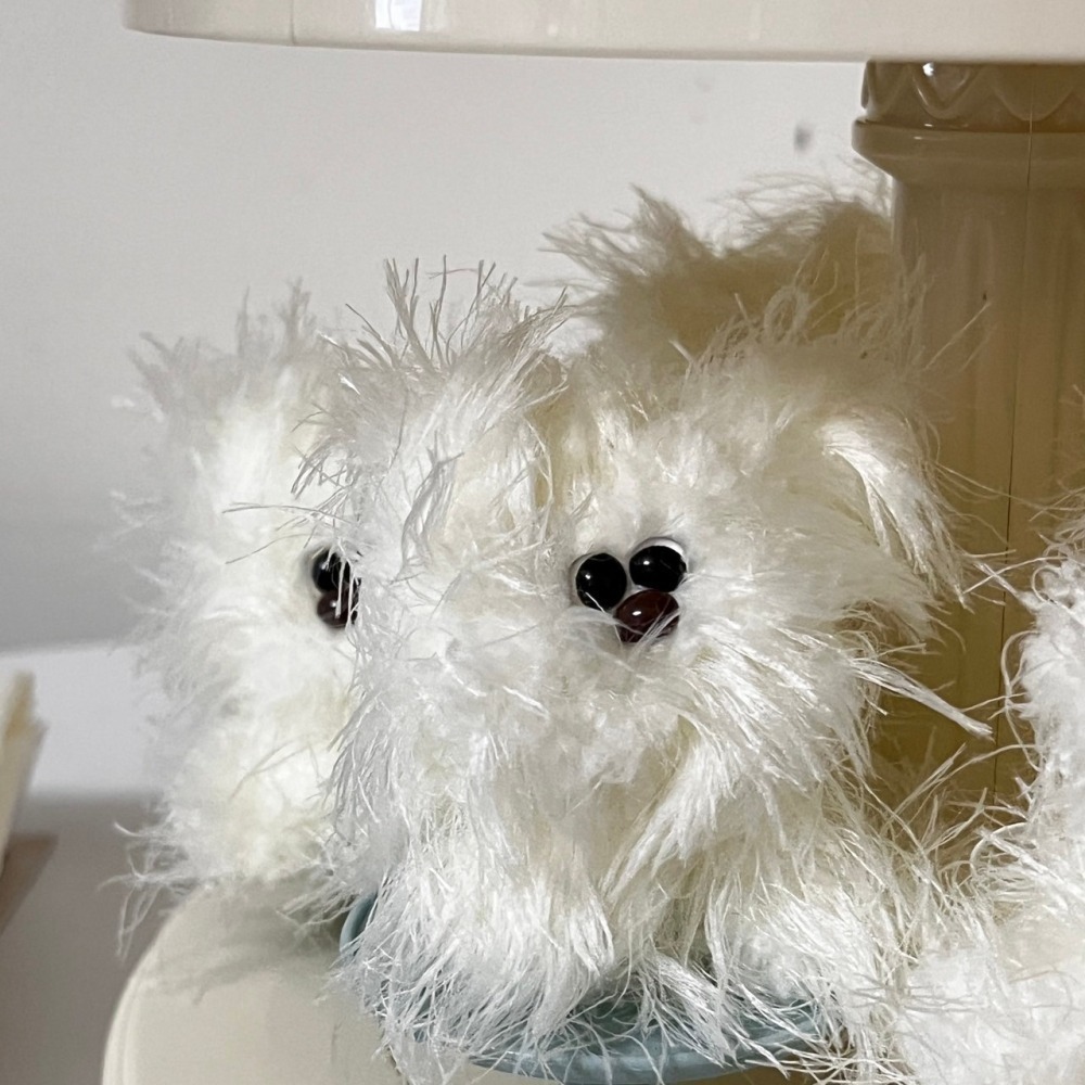 【𝐊𝐢𝐲𝐨𝐧𝐢𝐮扭來扭去︎】馬爾濟斯 長毛款 - 扭扭棒吊飾-細節圖6